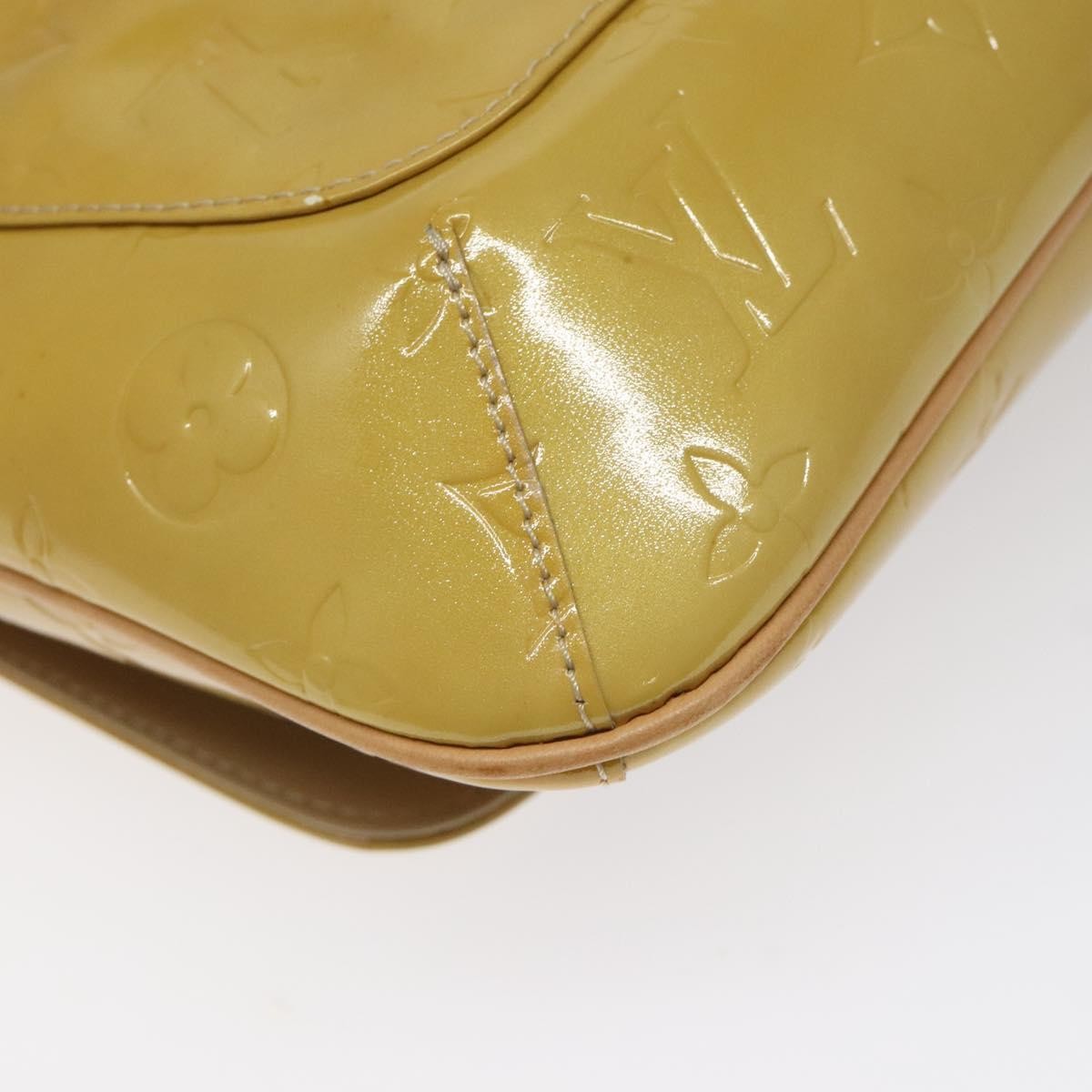 Louis Vuitton Thompson Street Monogram Vernis, Beige, Patent Leather, Shoulder Bag