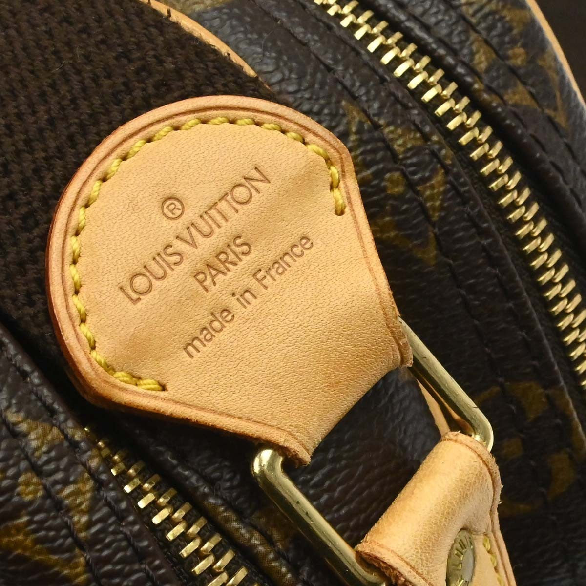 Louis Vuitton Reporter Monogram Canvas, Brown, Canvas, Shoulder Bag