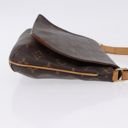 Louis Vuitton Musette Tango Monogram Canvas, Brown, Canvas, Shoulder Bag