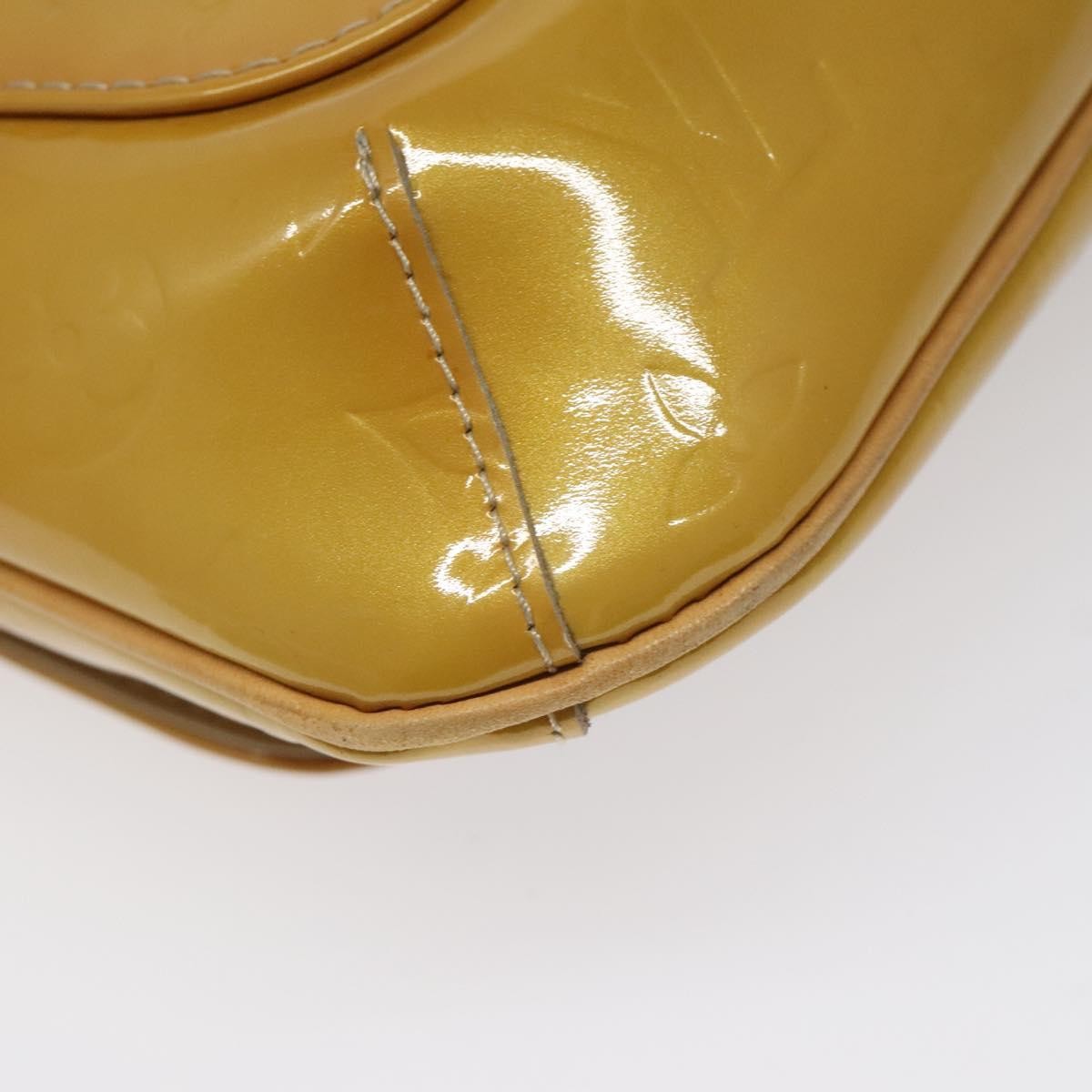 Louis Vuitton Thompson Street Monogram Vernis, Yellow, Patent Leather, Shoulder Bag
