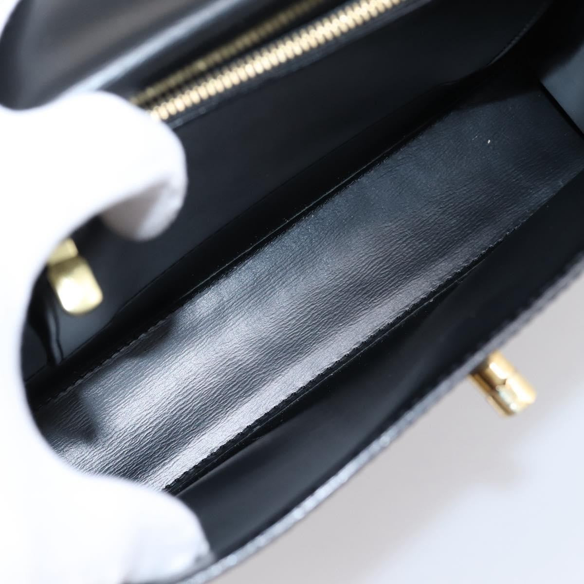 Louis Vuitton Malesherbes Epi Leather, Black, Leather, Handbag