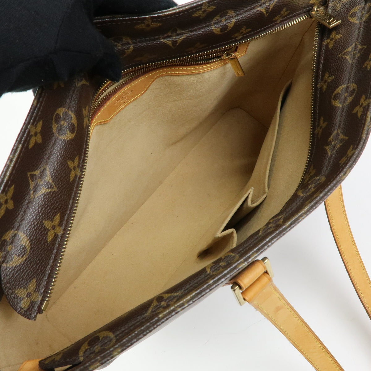 Louis Vuitton Luco Monogram Canvas, Brown, Canvas, Handbag