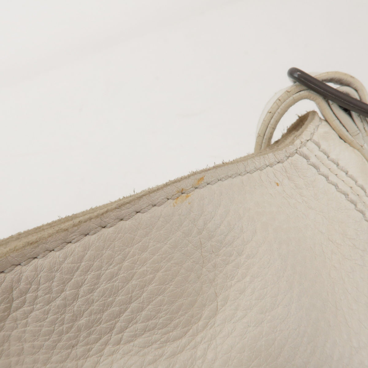 Bottega Veneta Shoulder Leather, White, Leather, Shoulder Bag
