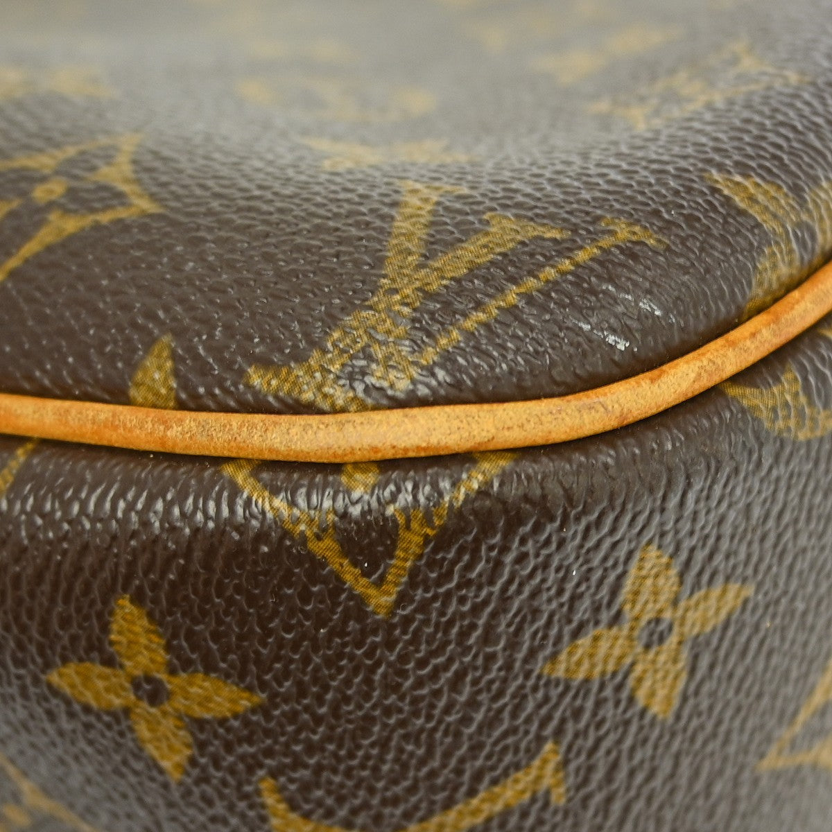 Louis Vuitton Reporter Monogram, Brown, Canvas, Shoulder Bag
