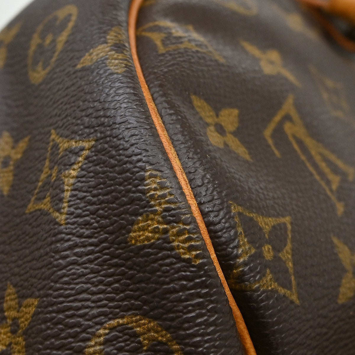 Louis Vuitton Saumur Monogram Canvas, Brown, Canvas, Handbag