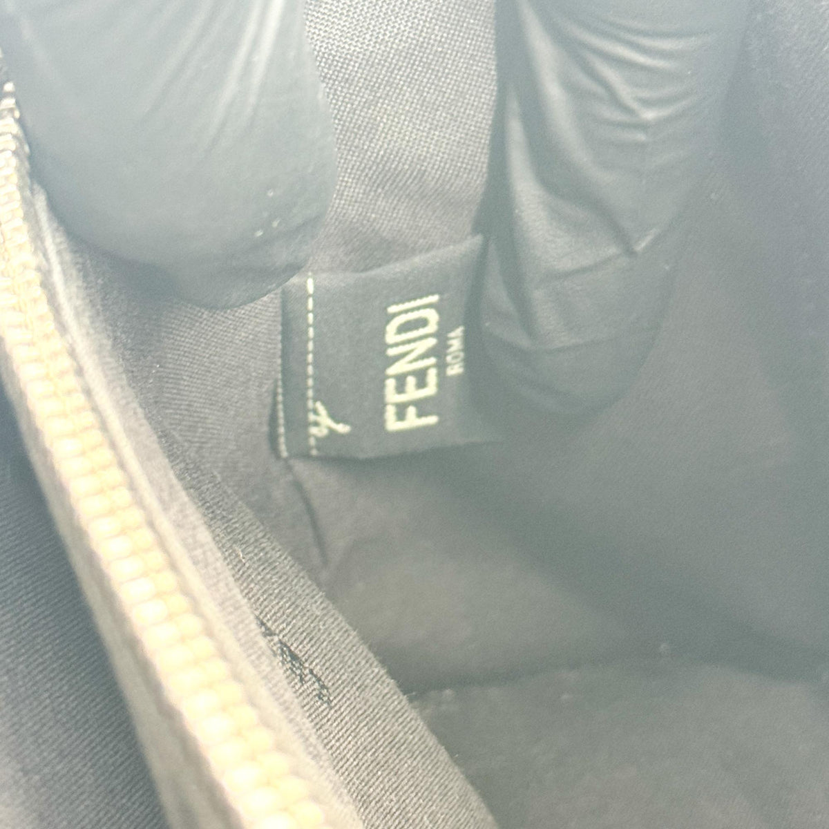 Fendi Selleria By The Way Satchel Leather, White, Calfskin, Shoulder Bag