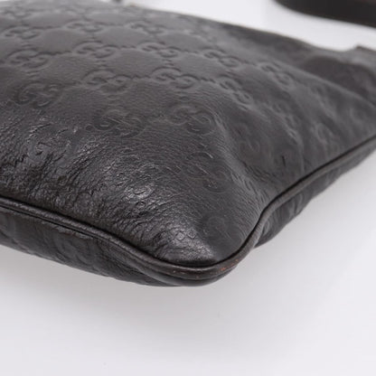 Gucci Crossbody Guccissima Leather, Brown, Leather, Crossbody Bag
