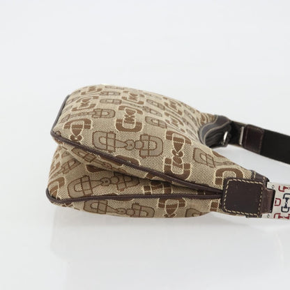 Gucci Vintage Top Handle Canvas, Beige, Canvas, Handbag