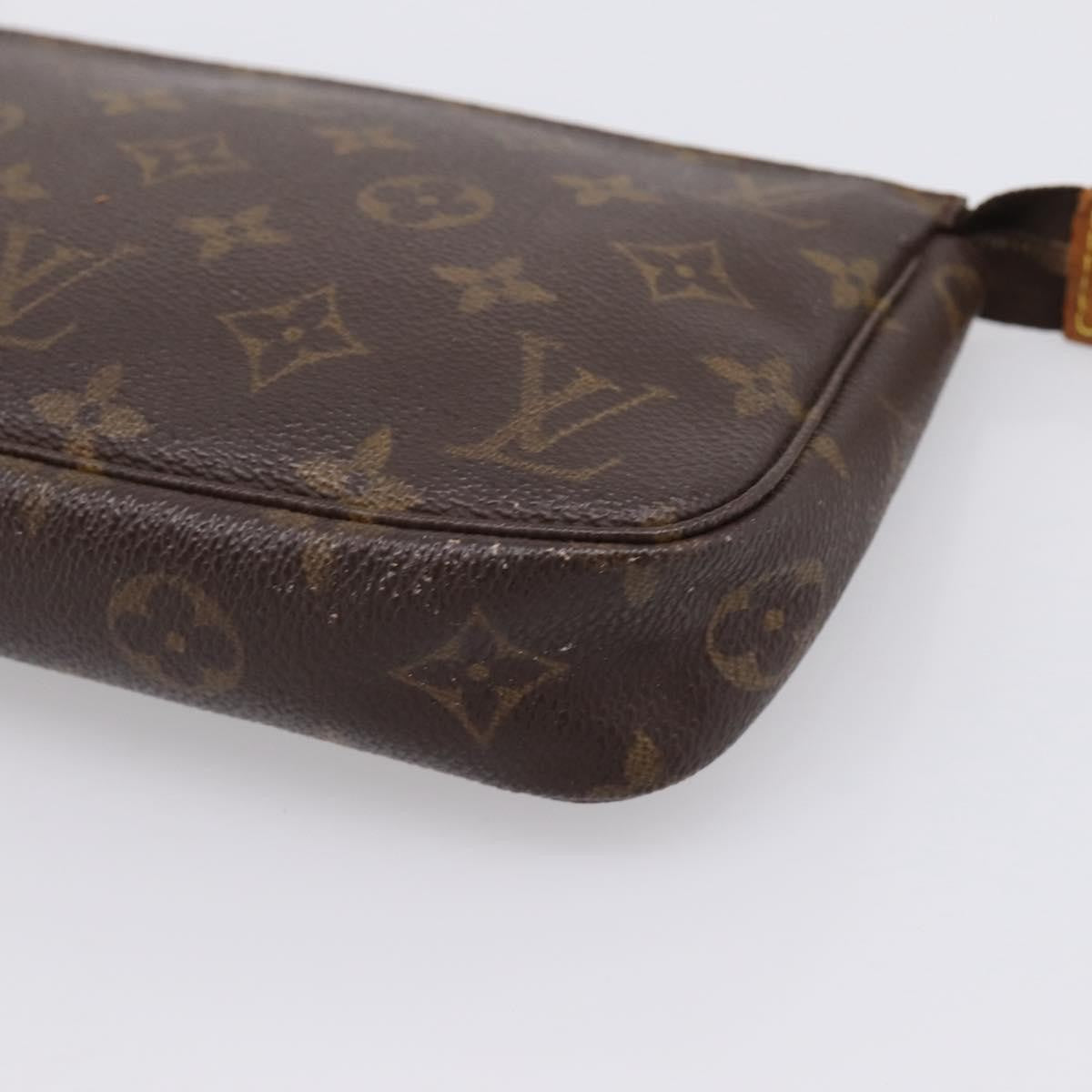Louis Vuitton Pochette Accessoires NM Monogram Canvas, Brown, Canvas, Clutch