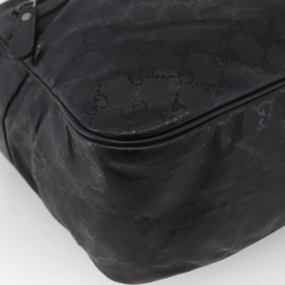 Gucci Zip Messenger GG Imprime, Black, Canvas, Handbag
