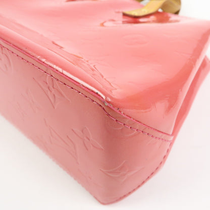 Louis Vuitton Reade Monogram Vernis, Pink, Patent Leather, Handbag