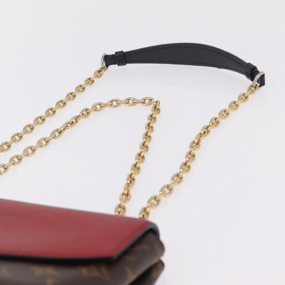 Louis Vuitton Saint Placide Monogram Canvas and Leather, Brown, Canvas, Handbag