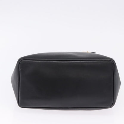 Christian Dior Vintage Lady Dior Leather, Black, Leather, Handbag