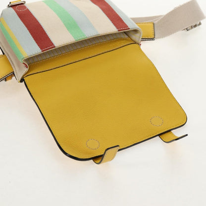 Loewe Military Messenger Leather, Yellow, Leather, Clutch