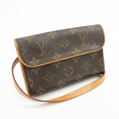 Louis Vuitton Florentine Waist Monogram Canvas, Brown, Canvas, Handbag