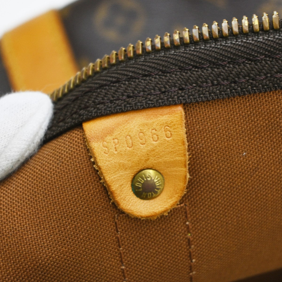 Louis Vuitton Keepall Monogram Canvas, Brown, Canvas, Travel Bag