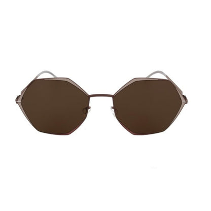 Gianni Versace Greek Key Sunglasses Tortoise