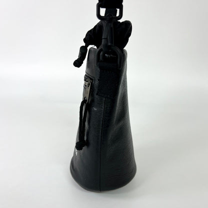 Balenciaga Weekend Bottle Holder Bag Leather, Black, Leather, Shoulder Bag