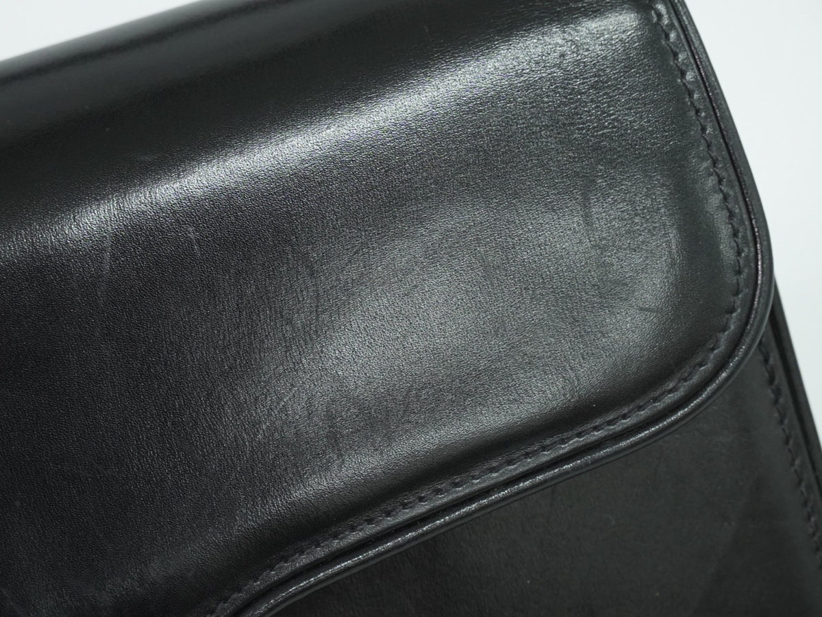 Gucci Shoulder Leather, Black, Leather, Shoulder Bag
