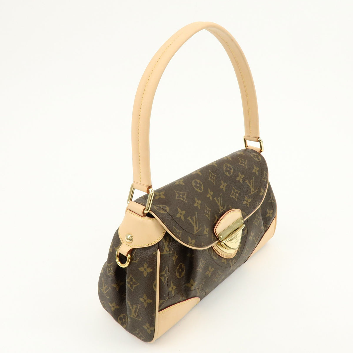 Louis Vuitton Beverly Monogram Canvas, Brown, Canvas, Handbag