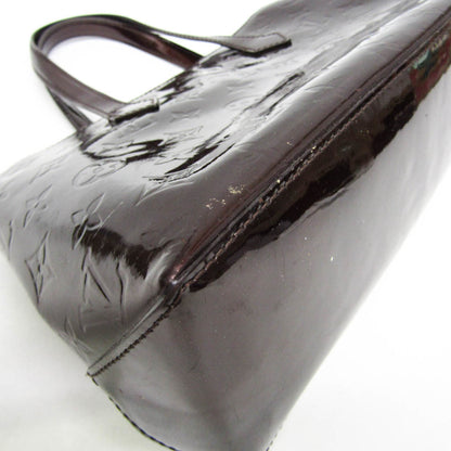Louis Vuitton Wilshire Monogram Vernis, Burgundy, Patent Leather, Handbag