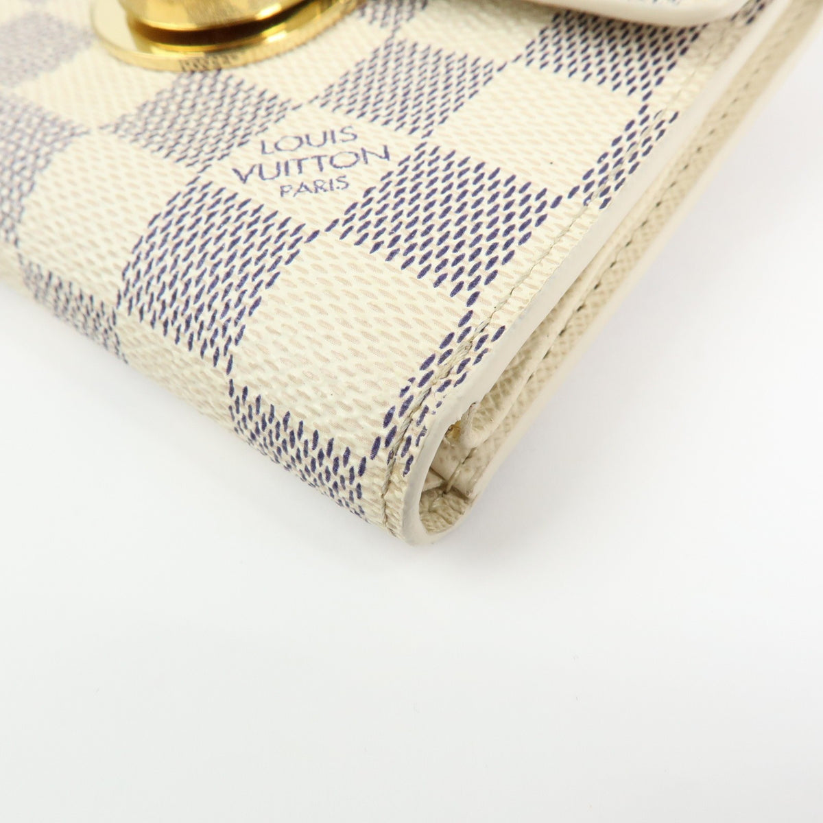 Louis Vuitton Koala Damier, Beige, Canvas, Wallet