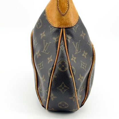 Louis Vuitton Thames Monogram Canvas, Brown, Canvas, Handbag
