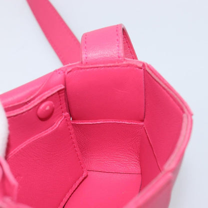 Bottega Veneta Cassette Maxi Intrecciato Leather, Pink, Leather, Crossbody Bag