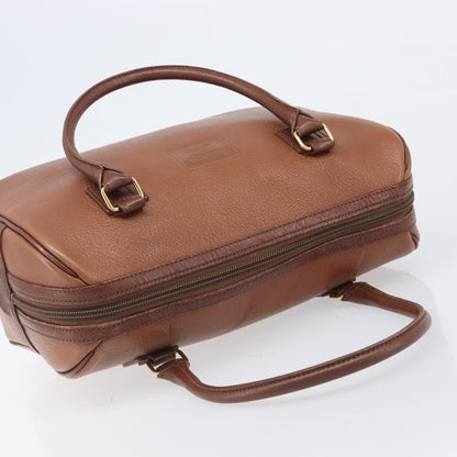 Burberry Vintage Boston Leather, Brown, Leather, Handbag