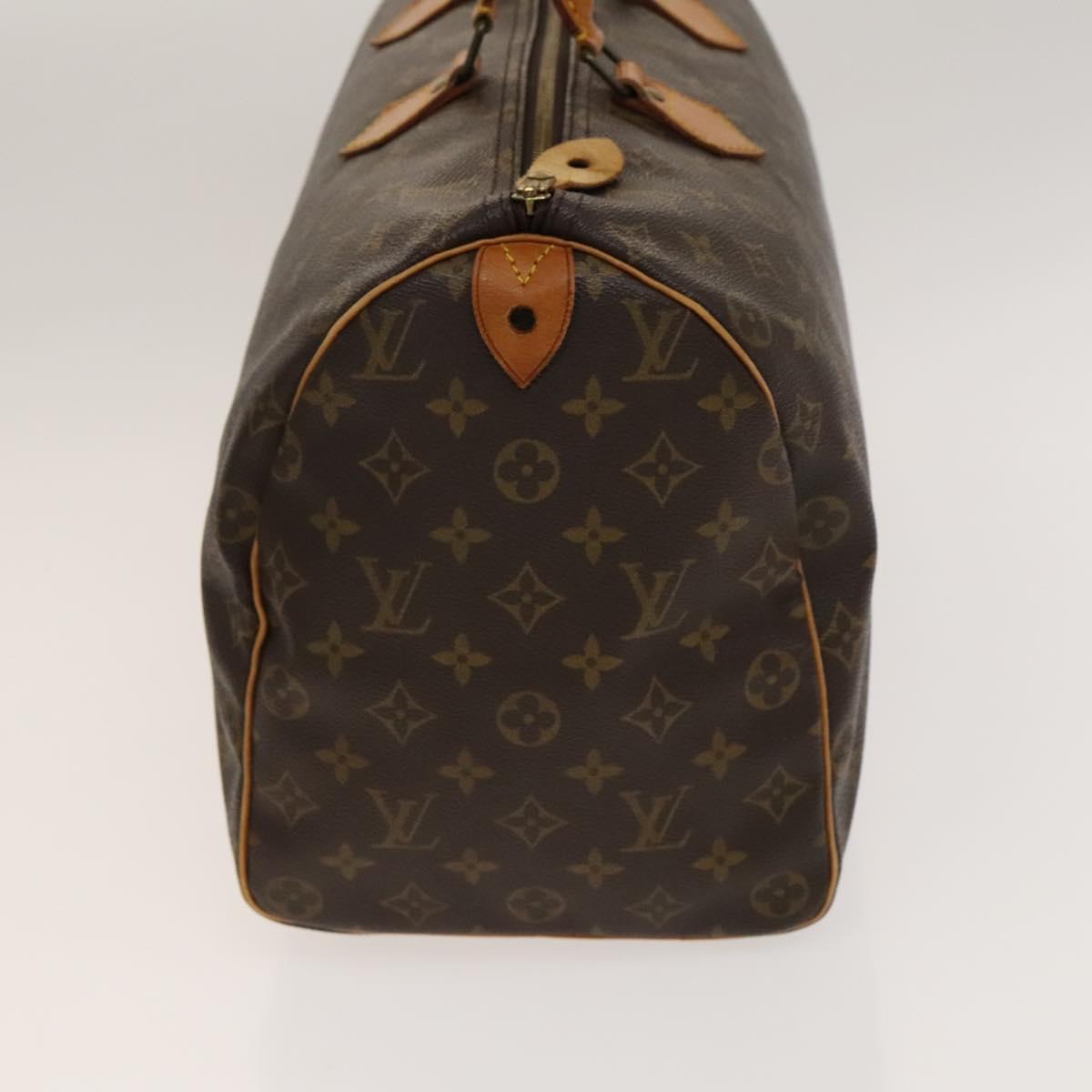Louis Vuitton Speedy Handbag Monogram Canvas, BROWN, CANVAS, Handbag