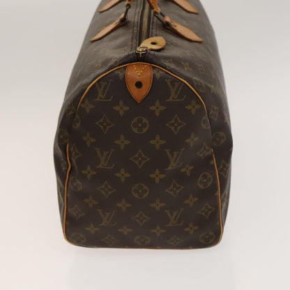 Louis Vuitton Speedy Handbag Monogram Canvas, BROWN, CANVAS, Handbag