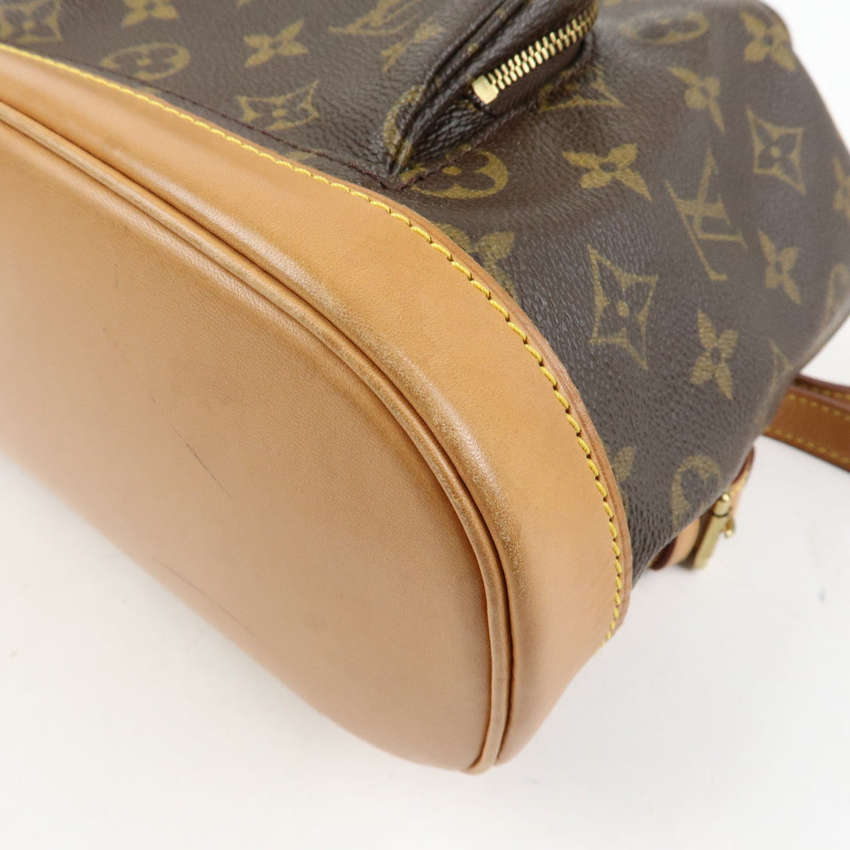Louis Vuitton Vintage Montsouris Monogram Canvas, Brown, Canvas, Backpack