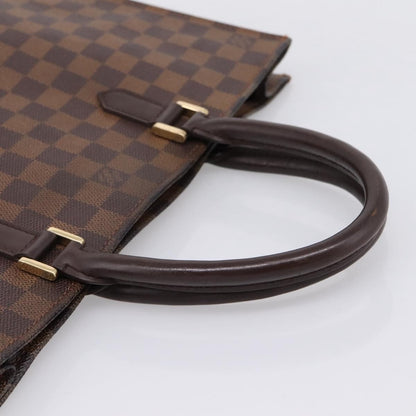 Louis Vuitton Venice Sac Plat Damier, Brown, Canvas, Tote Bag