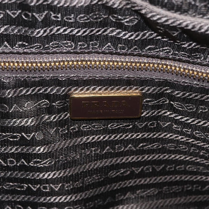 Prada Bauletto Saffiano Leather, Gold, Leather, Handbag
