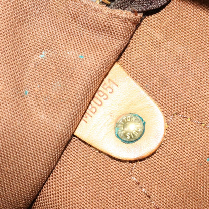 Louis Vuitton Speedy Handbag Monogram Canvas, BROWN, CANVAS, Handbag