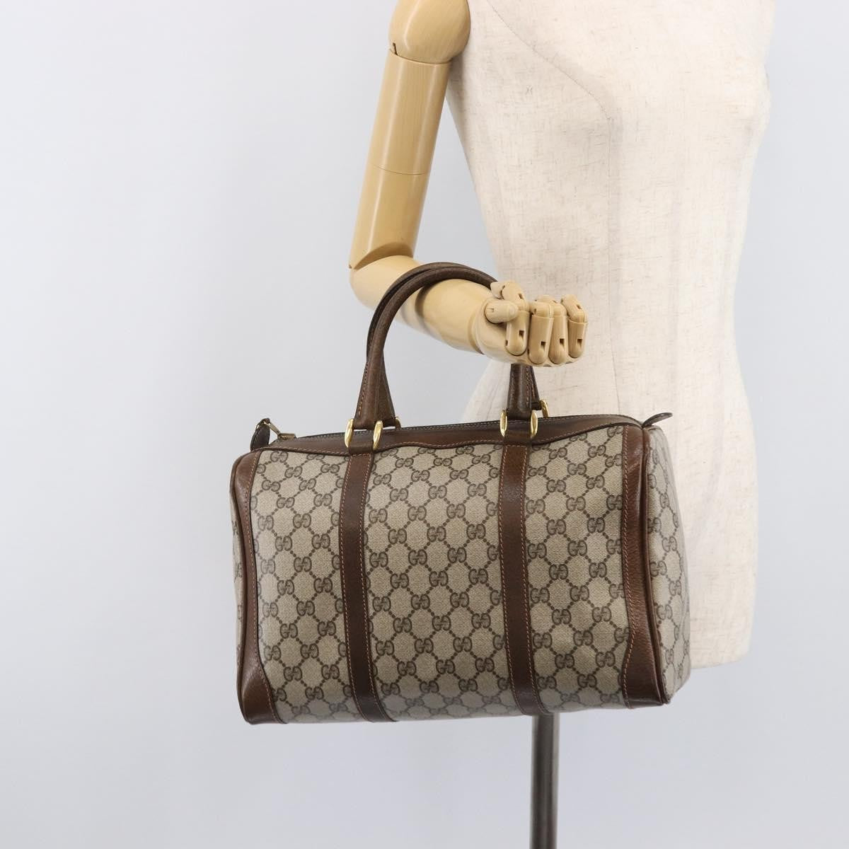 Gucci GG supreme GG canvas, Beige, PVC, Handbag