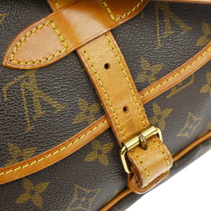Louis Vuitton Saumur Monogram, Brown, Canvas, Shoulder Bag