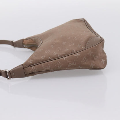 Louis Vuitton Boulogne Monogram Satin, Beige, Canvas, Handbag