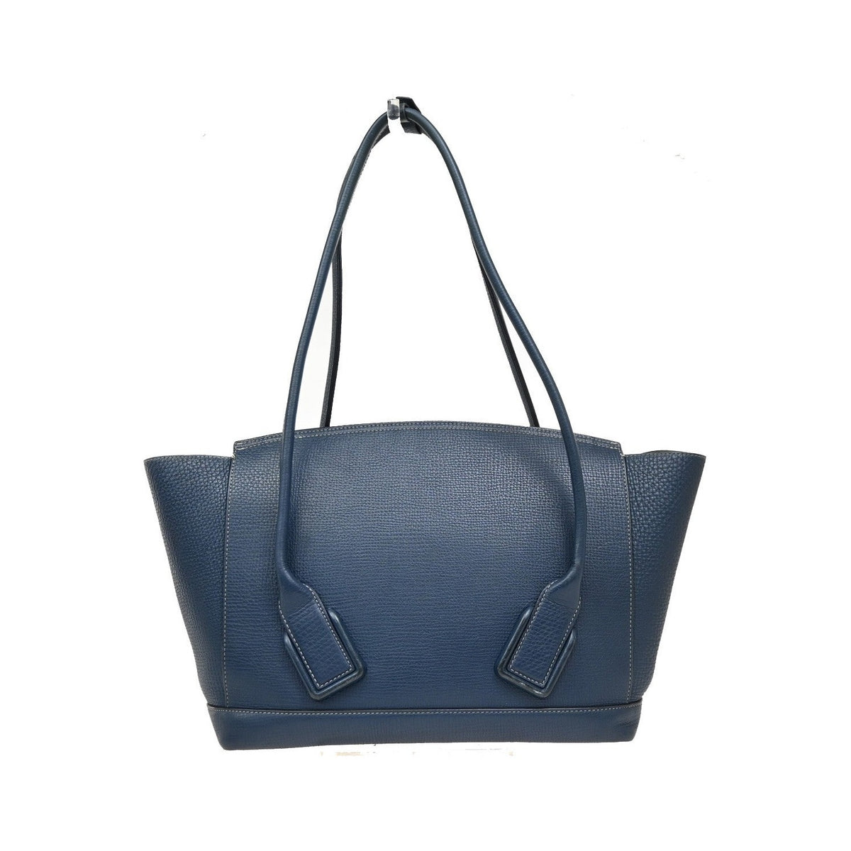 Bottega Veneta Arco Grainy Leather, Navy, Leather, Tote Bag