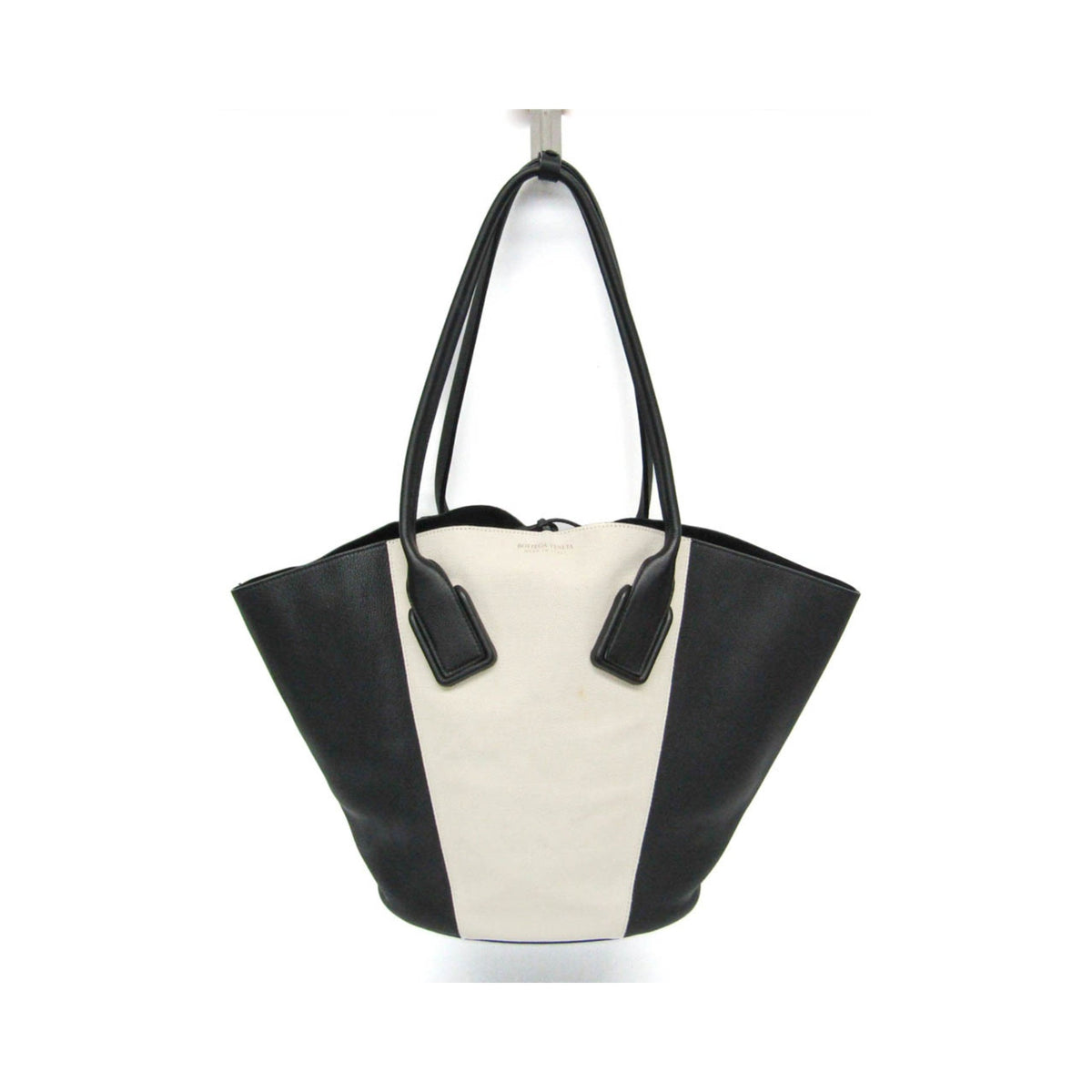 Bottega Veneta Basket Leather, Black, Leather, Tote Bag