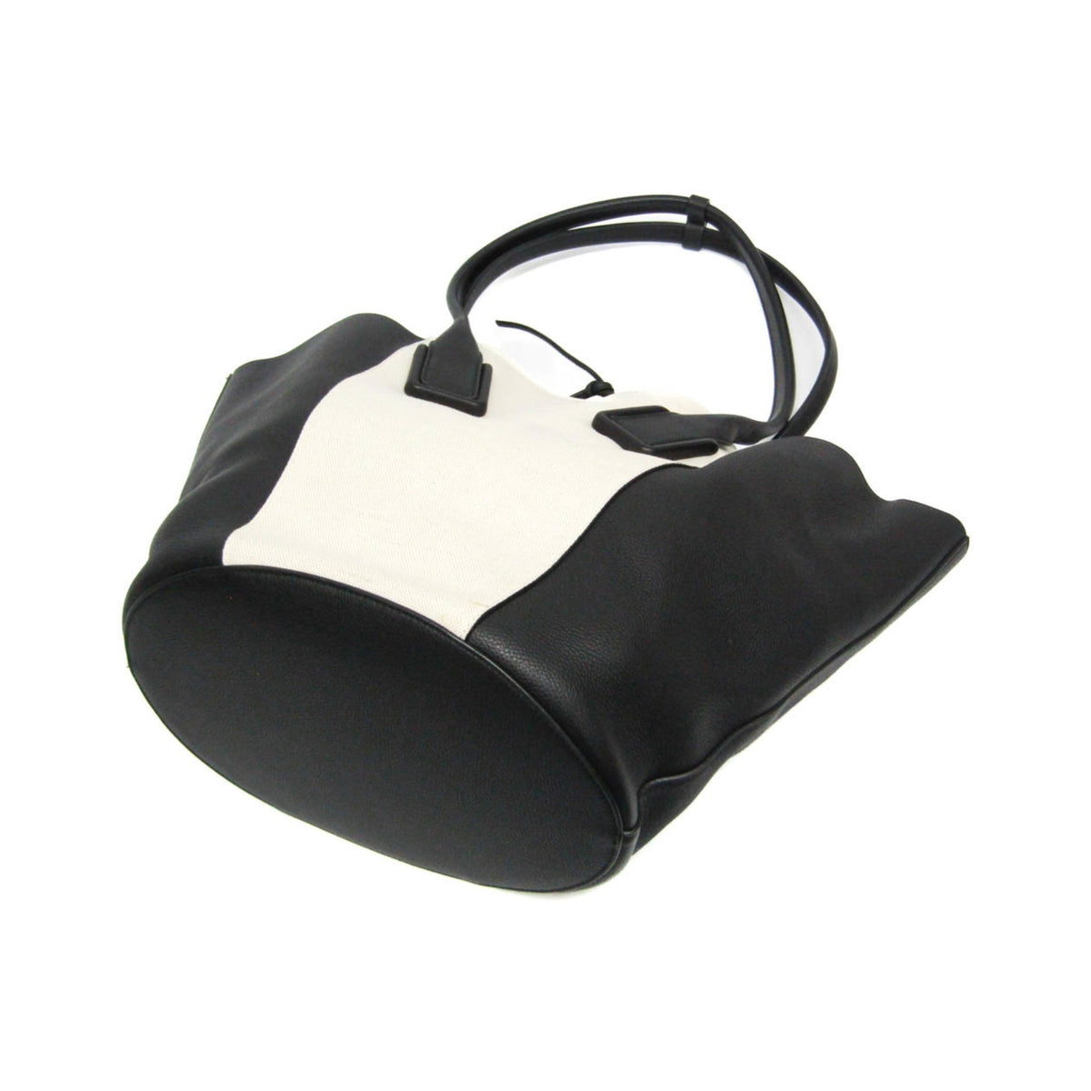 Bottega Veneta Basket Leather, Black, Leather, Tote Bag