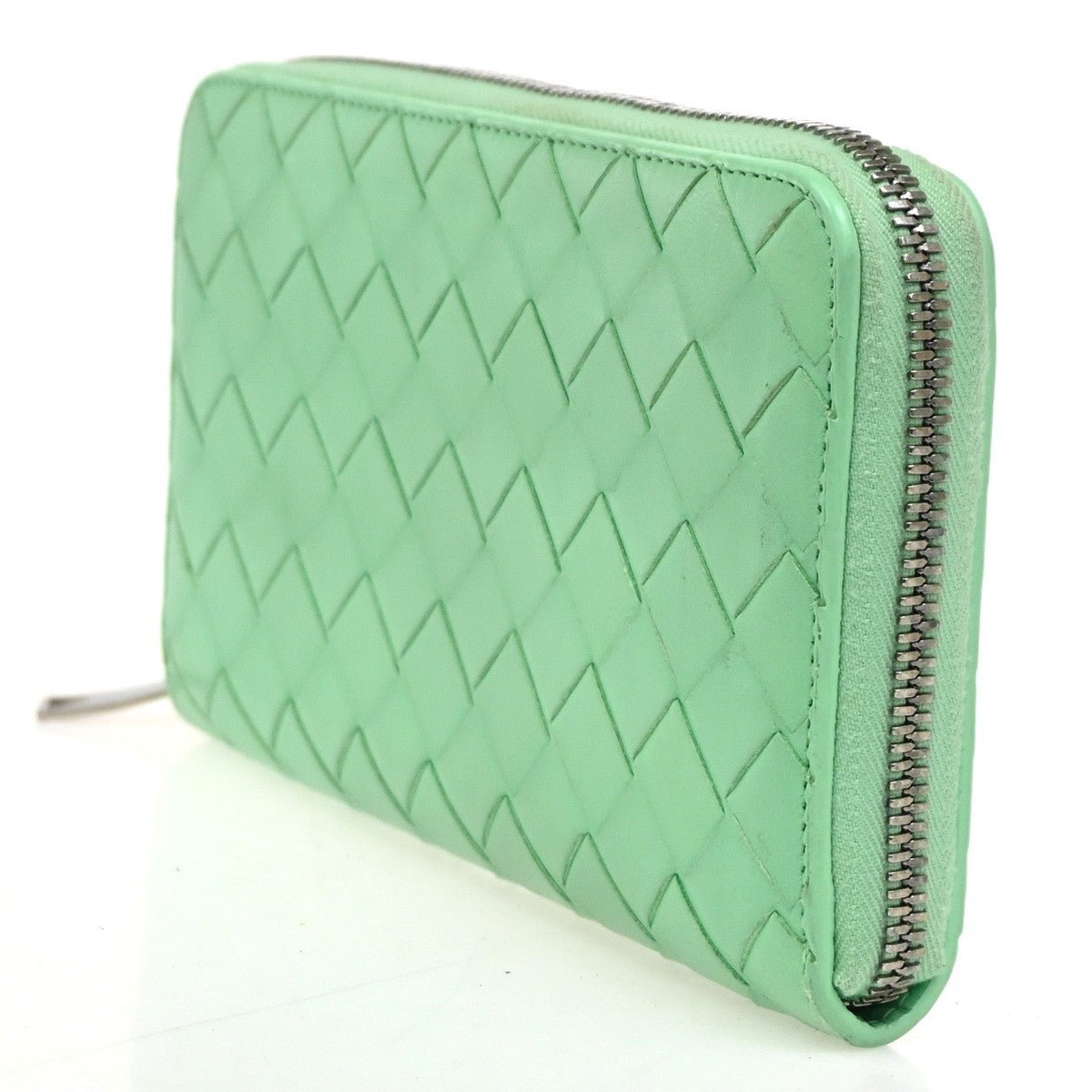Bottega Veneta Intrecciato Long Zip Wallet - Brandsamsara