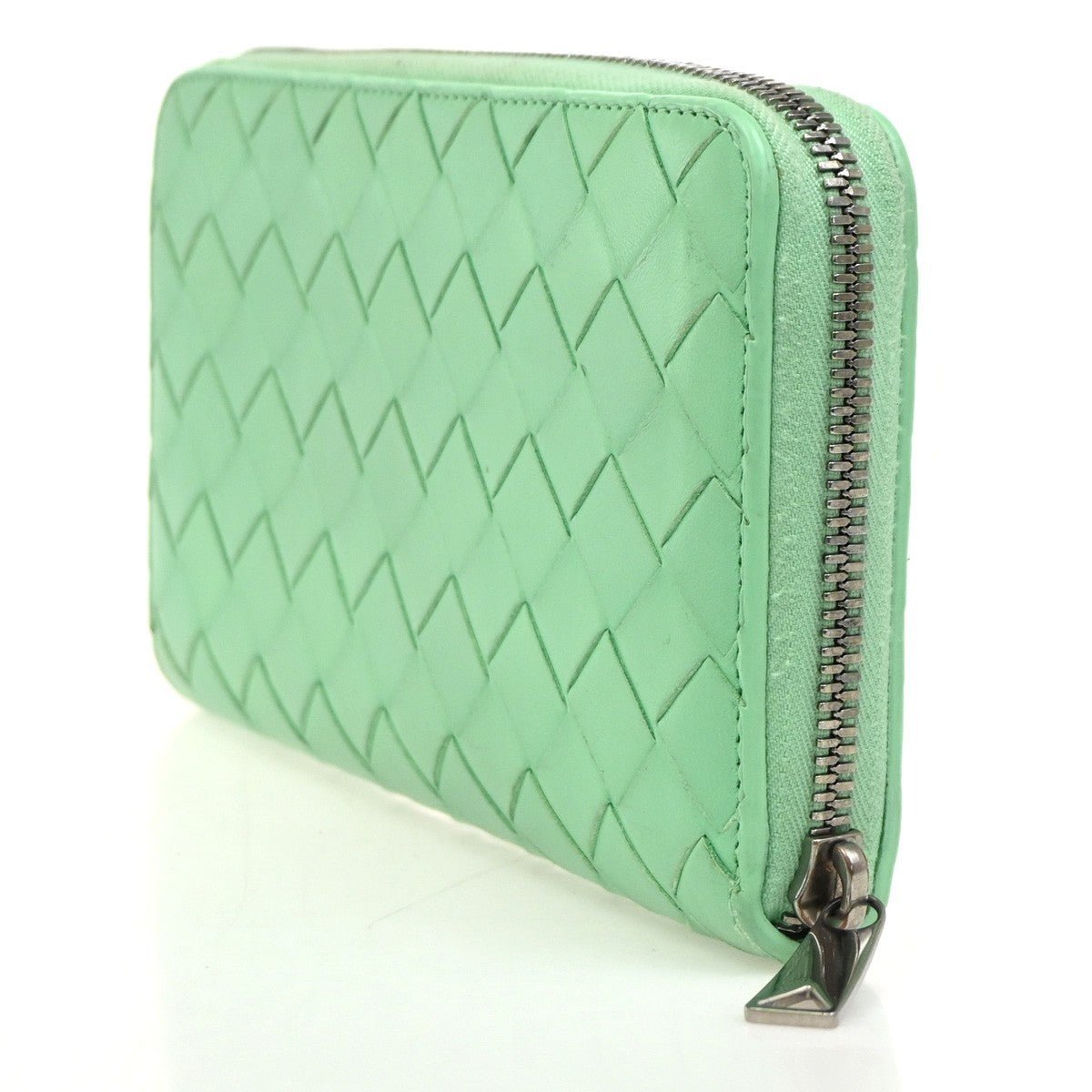 Bottega Veneta Intrecciato Long Zip Wallet - Brandsamsara