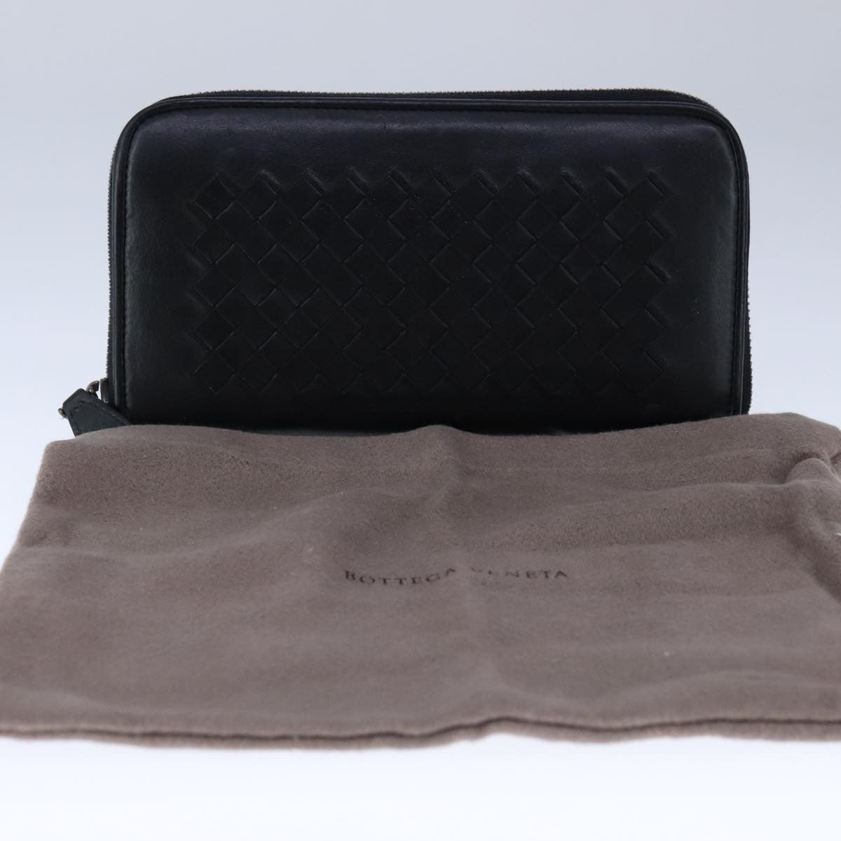 Bottega Veneta Intrecciato Long Zip Wallet - Brandsamsara