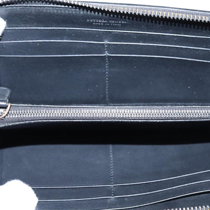 Bottega Veneta Intrecciato Long Zip Wallet - Brandsamsara