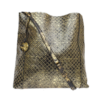 Bottega Veneta Messenger Butterfly Intrecciomirage Intarsio Leather, Gold, Leather, Handbag