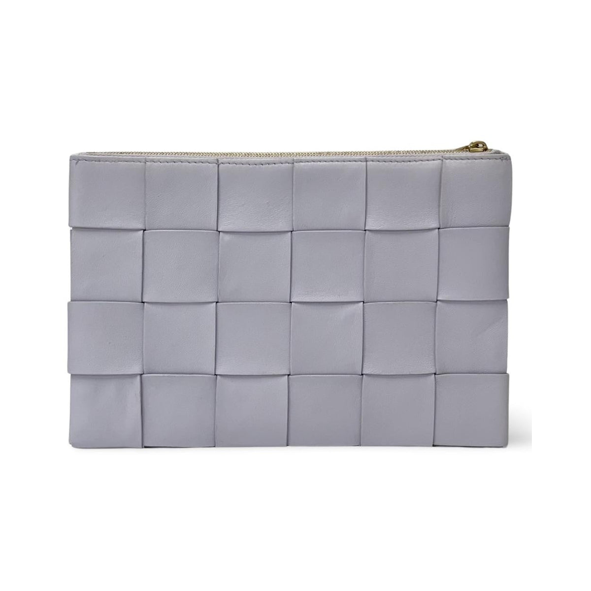 Bottega Veneta Mini clutch Intrecciato, Purple, Leather, Clutch