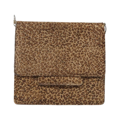 Bottega Veneta Shoulder Leather, Brown, Leather, Shoulder Bag