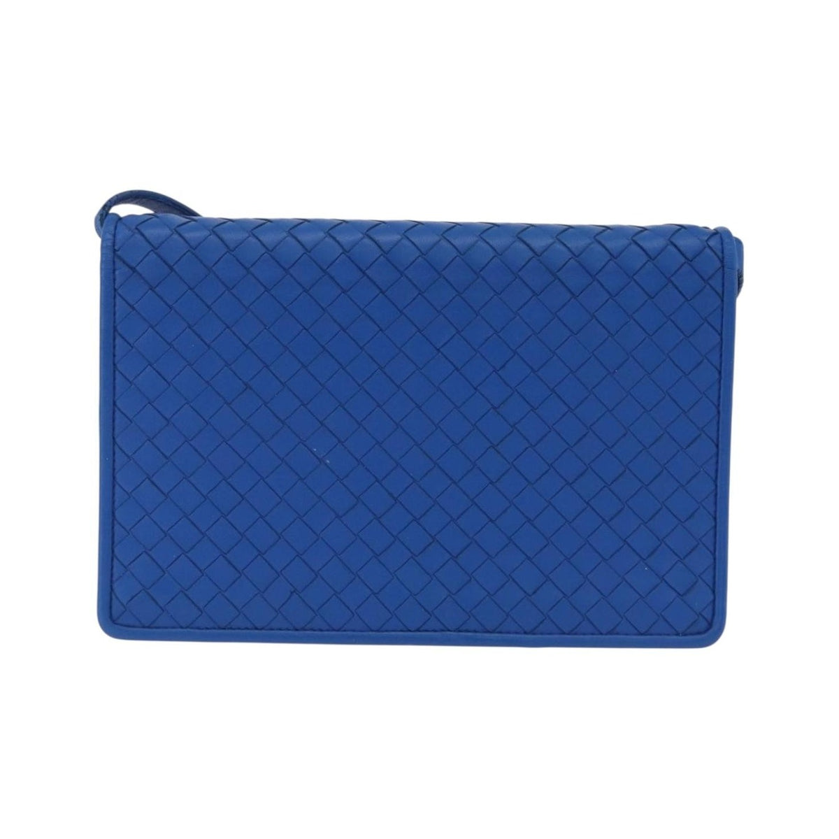 Bottega Veneta Shoulder Leather, Blue, Leather, Shoulder Bag