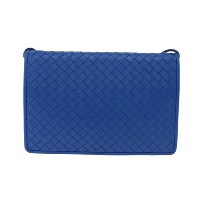 Bottega Veneta Shoulder Leather, Blue, Leather, Shoulder Bag